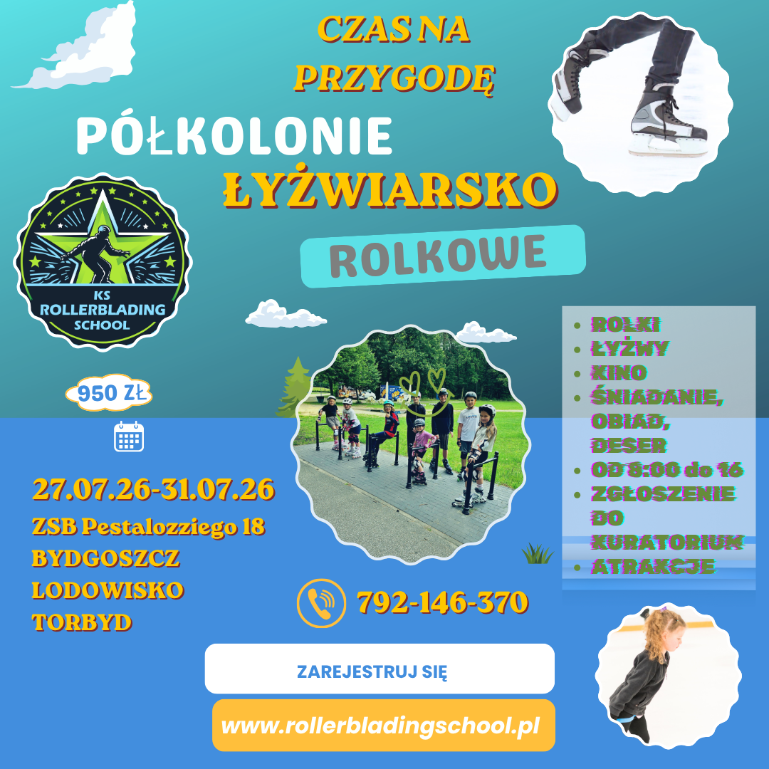 Półkolonie Bydgoszcz lato 2026
